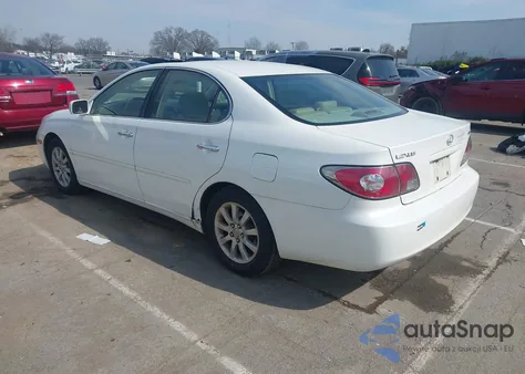 2004 Lexus Es 330 from USA, damaged, VIN JTHBA30G945051055